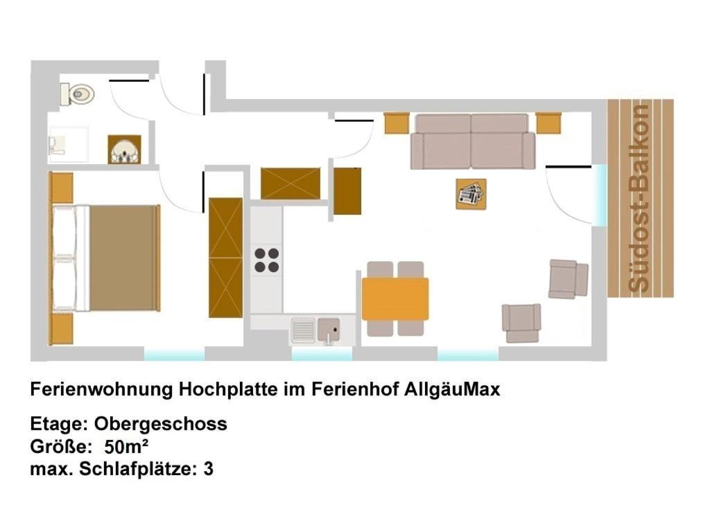 Ferienhof Allgaeumax フュッセン 部屋 写真